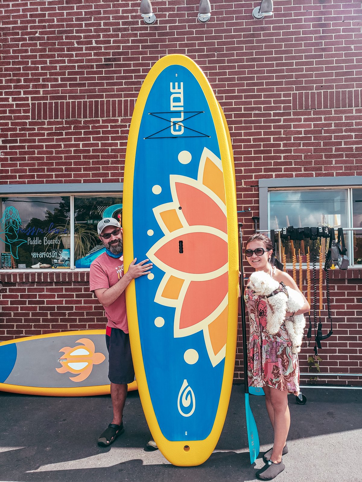 NEW Yoga Paddleboard by GLIDE ( Hard Board)