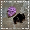 Perfect Pairs • Lavender Trilobite + Black Bison