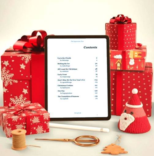 Image of ♡ The Sopemates Winter Zine ♡ STORY BOOK (PDF)