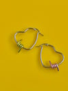 MINI CANDY MIS-MATCH  BARBED WIRE HOOPS