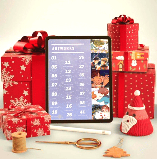 Image of ♡ The Sopemates Winter Zine ♡ ART BOOK (PDF)