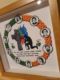 Image 4 of Freedom's Sons - 1981 Hunger Strike box frame.