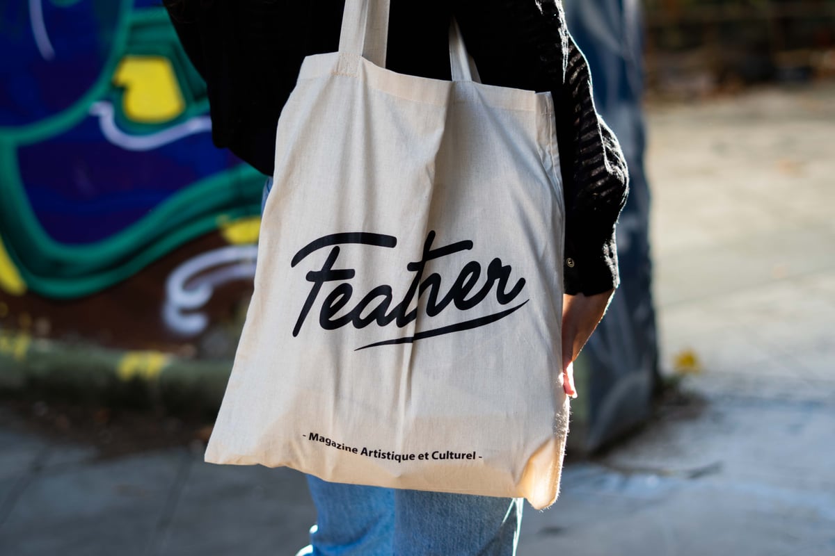 Image of Tote Bag Feather