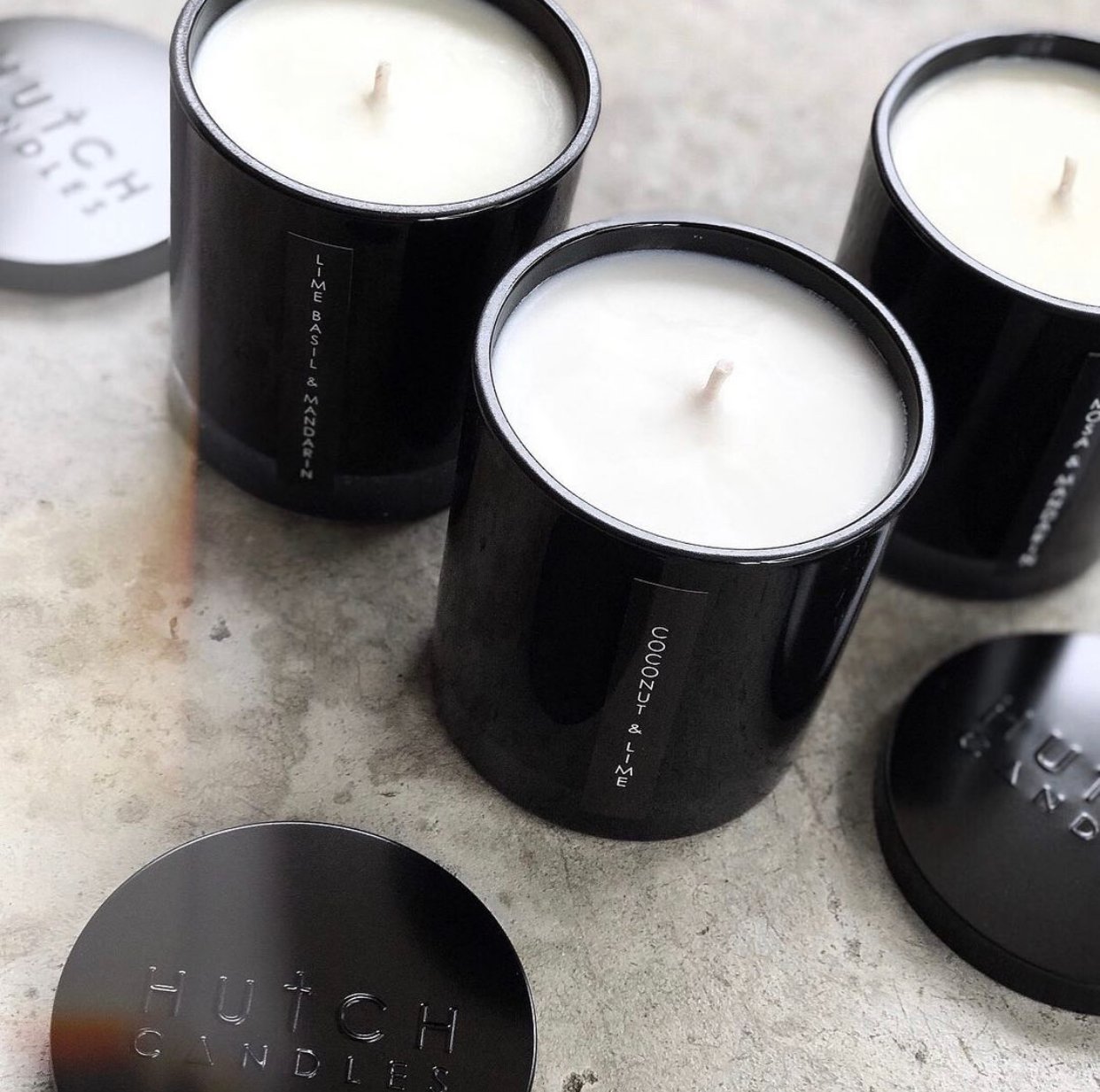 BLACK X LARGE OXFORD CANDLES HUTCH MELBOURNE