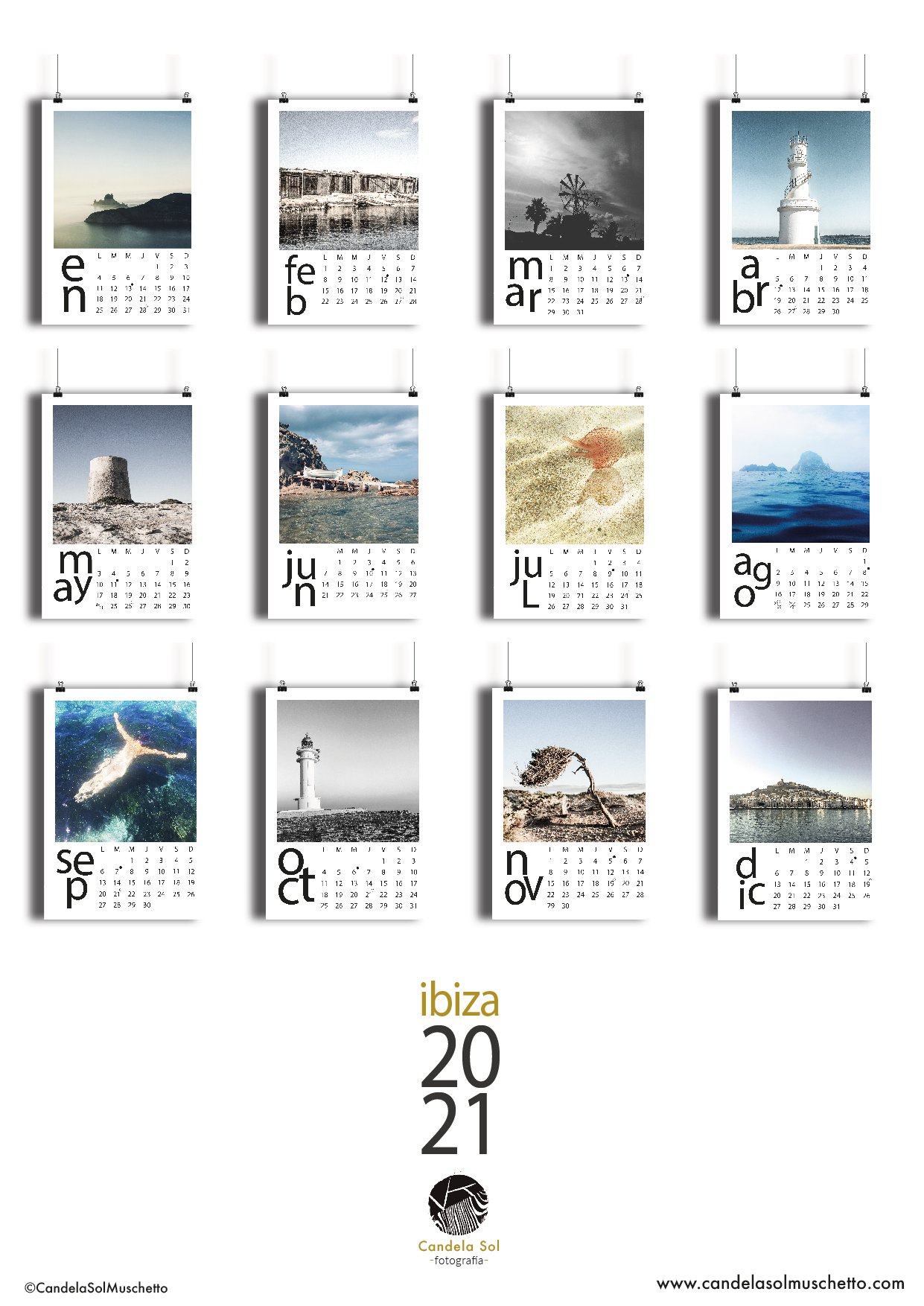 Image of Calendario 2021 Ibiza & Formentera