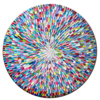 Image 5 of Pacific orbis rainbow II - 90x90cm