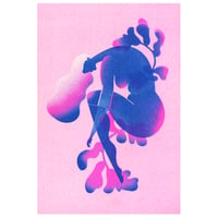 Image 1 of • A5 RISOGRAPH PRINT • FLOWER