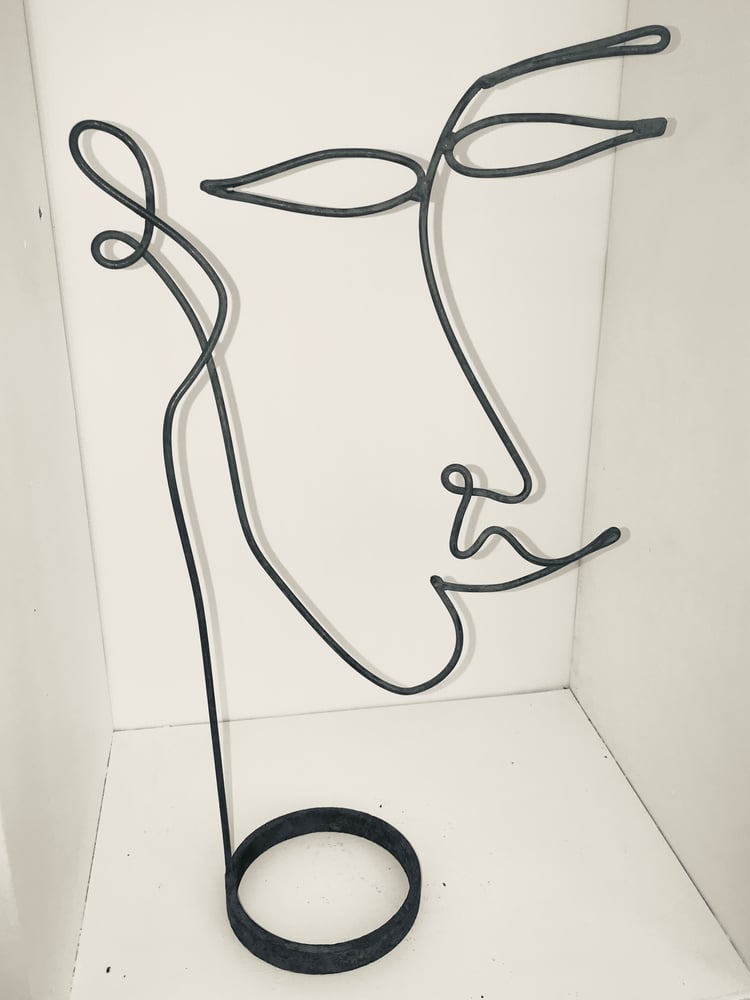 Image of Steel Drawing # 9 First Collection