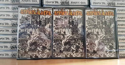 Striktlickers - Kniven tar, kniven ger (Cassette)