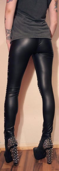 Image 5 of Pants with leopard and lightningbolts