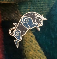 Image 1 of The Brown Bull Of Cooley - Hard Enamel Pin