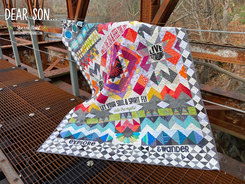 Dear Son PDF Block Of The Month Patterns By Rebecca Mae Designs