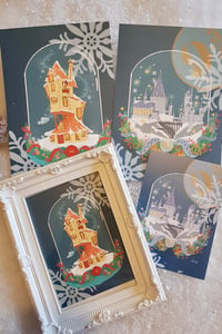 Image 2 of  « Snowglobe Christmas » cards 