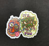 Toxic Fumes Toys Fun Sticker