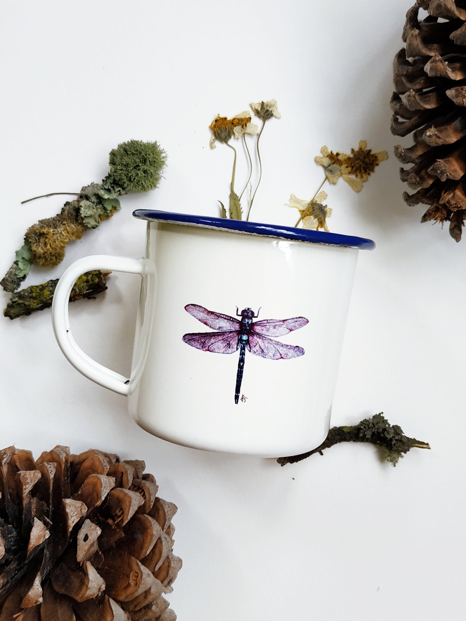 Image of Dragonfly Mug for Outdoors