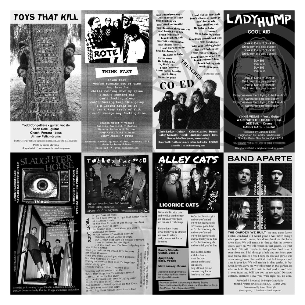 VARIOUS ARTISTS - SPIKE: A San Pedro Compilation → lp
