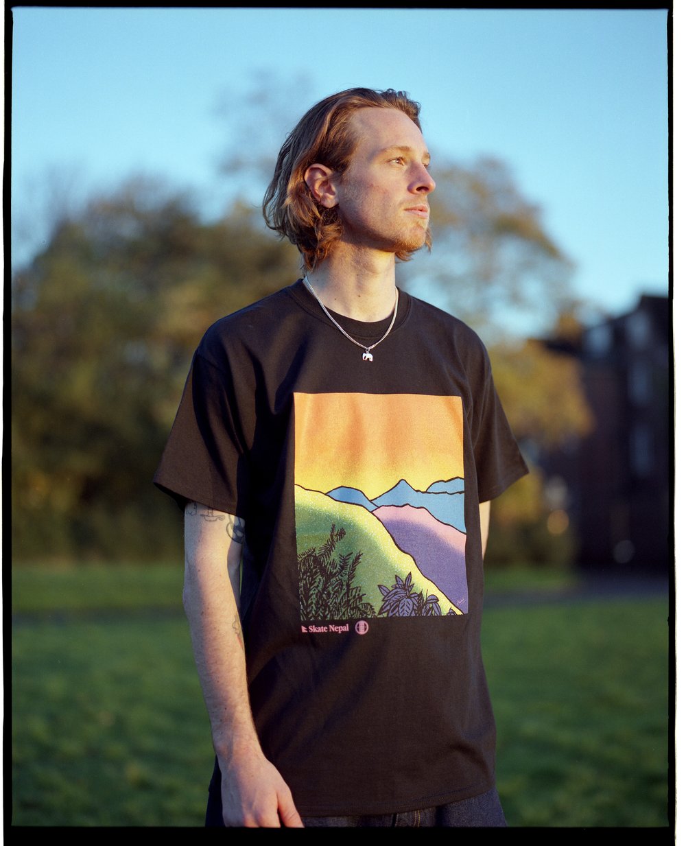 'Hills' Black T-shirt