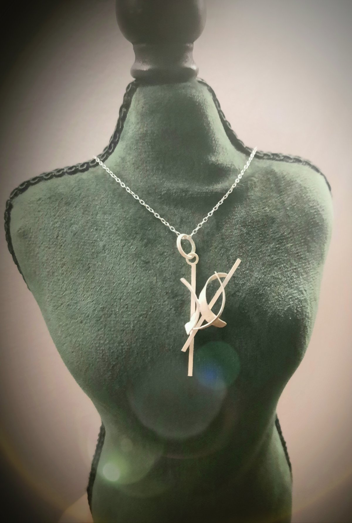 Image of Bespoke Silver Necklace 