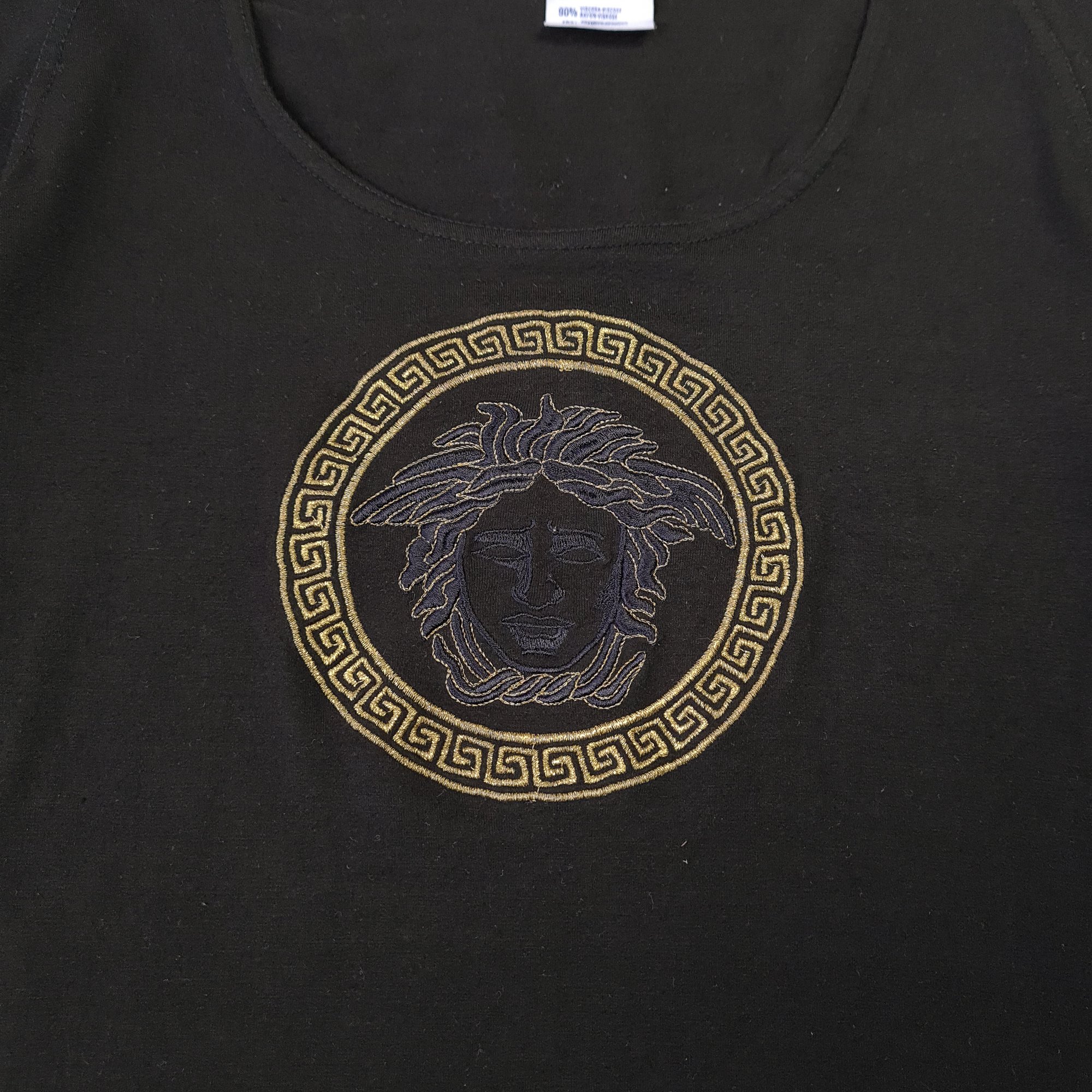 Image of Versace Gold Medusa Logo Top
