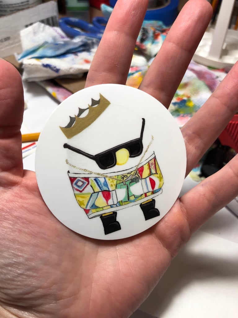 “boss” sticker  Image 2