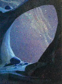 Rocks Gazing at the Milky Way