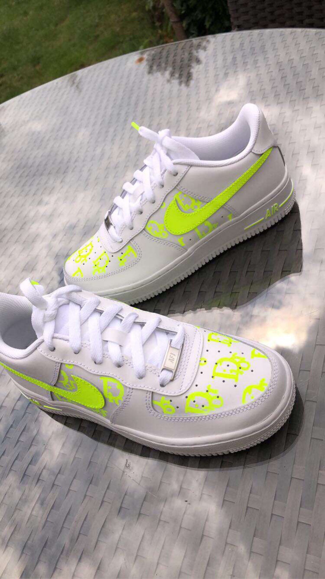 Bright yellow air force online