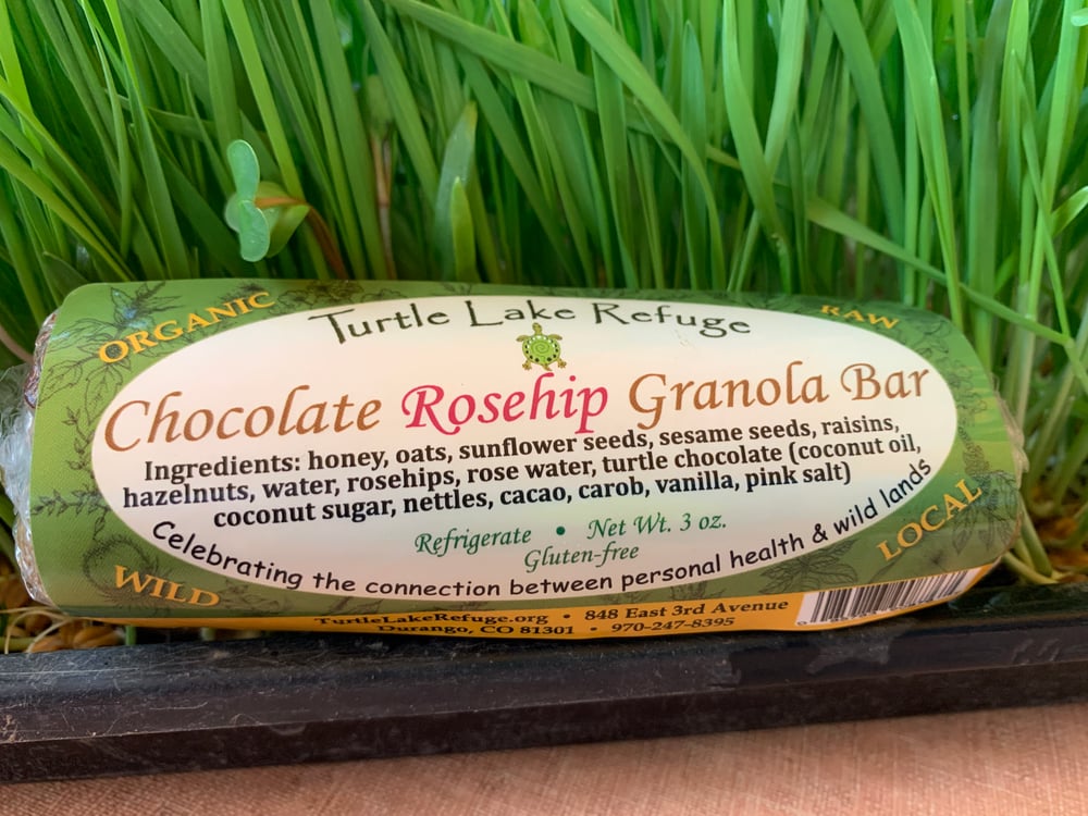 Chocolate Rosehip Granola Bar