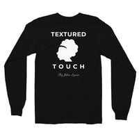 Textured Touch White long-sleeve T-shirt