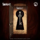 Image 1 of Locke & Key: Sterling Silver Ghost Key Pendant!