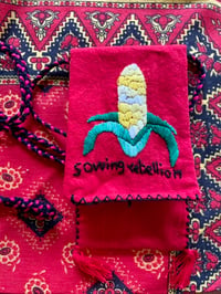 Image 3 of EZLN sowing rebellion purse 