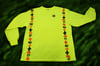  DGT Bamana Tribe Long Sleeve Tee (Safety Green)