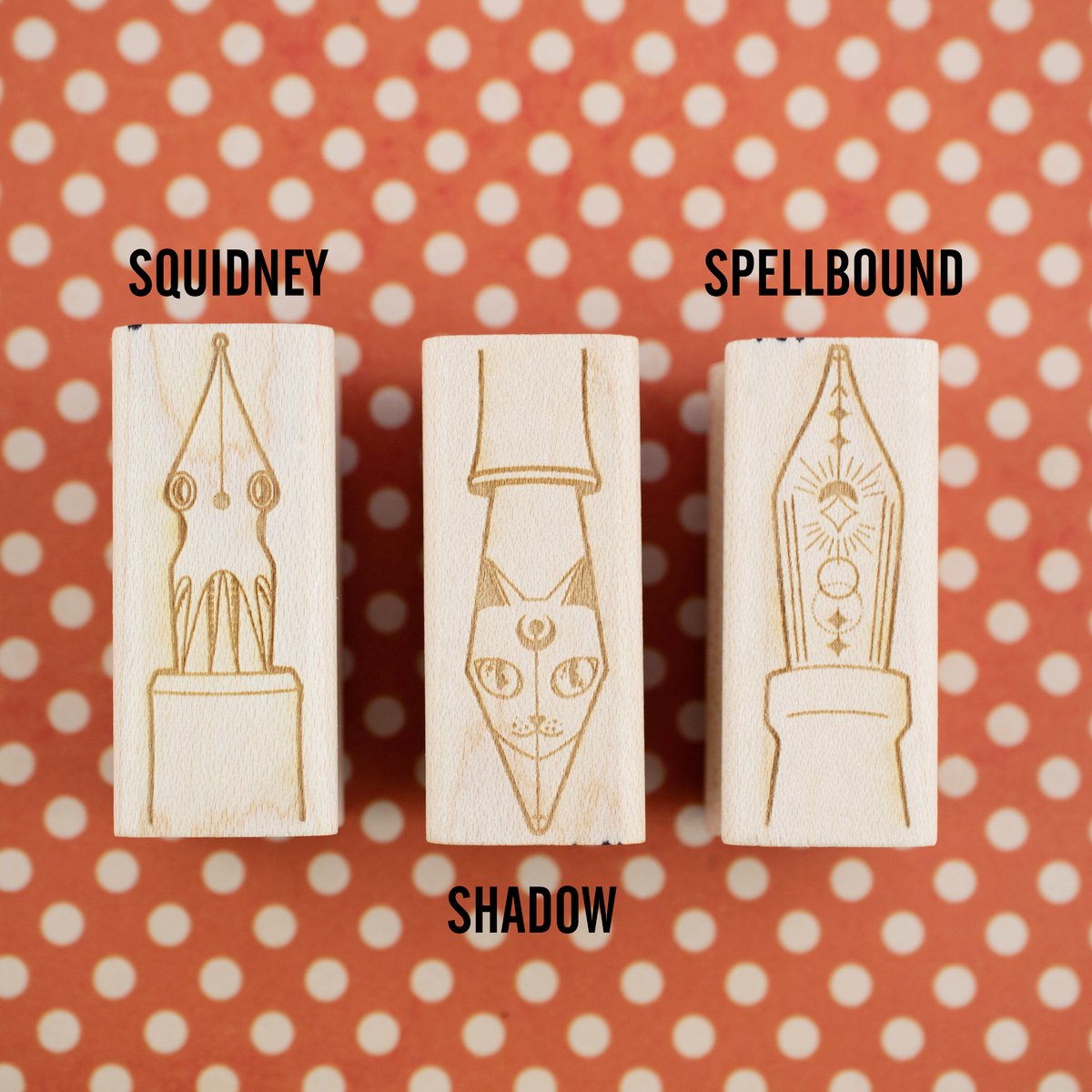 Tarot Card: The Magician: Personalized Text Rubber Stamp