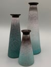 Medium Vase Set ( Aqua, light pink, brown)