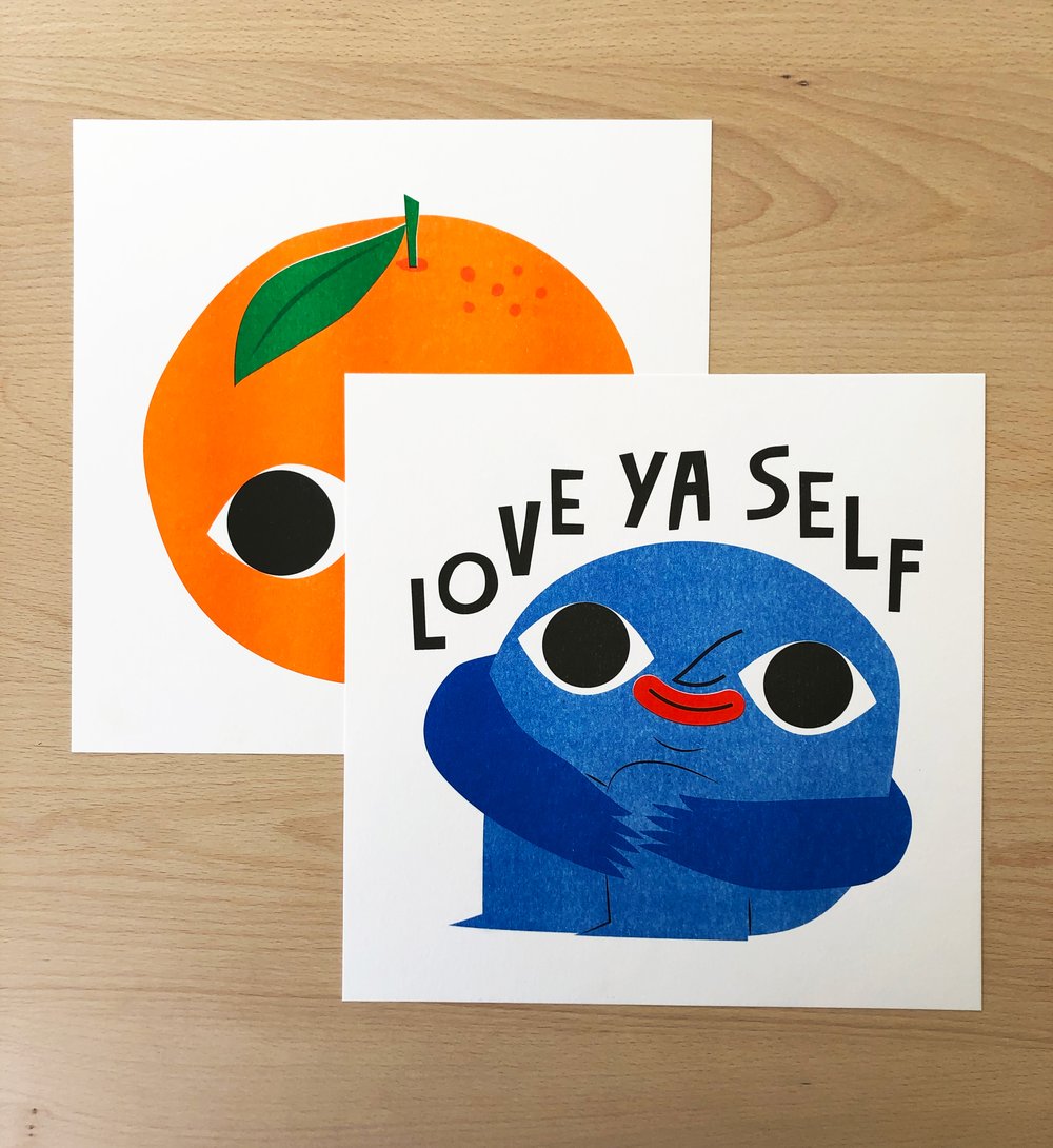 Image of Love Ya Self - Square Print