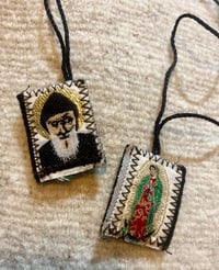 Image 1 of Talisman bishop Guadalupe necklace 