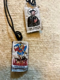 Image 1 of Talisman San Miguel of the flames necklace 