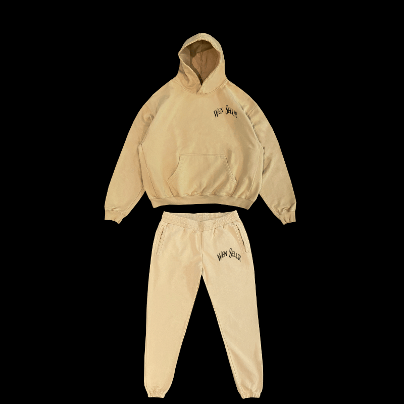 sweatsuit brown