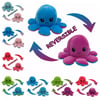 Soft Simulation Reversible Kids Christmas Gift Double-sided Flip Plush Toy