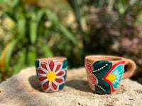 Image 3 of Hand-painted flower mug