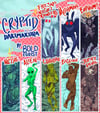 Cryptid Body Pillows!
