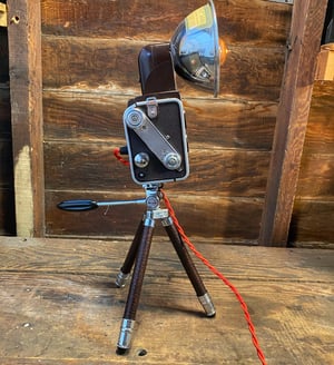 Image of Brown Kodak Duaflex Camera Lamp