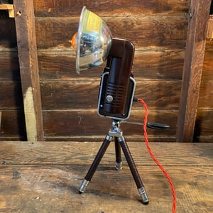 Image of Brown Kodak Duaflex Camera Lamp