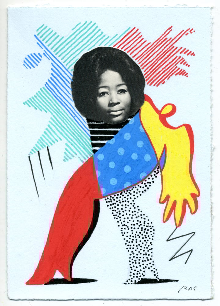 Image of "Dream Dreamer #3" original work on paper