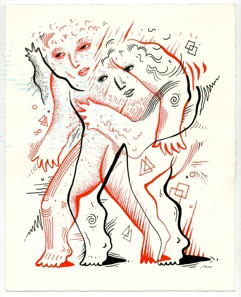 Image of "Just Like You" original work on paper