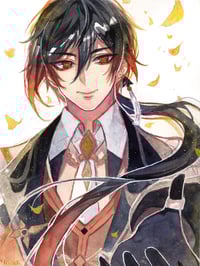 Zhongli Art Print