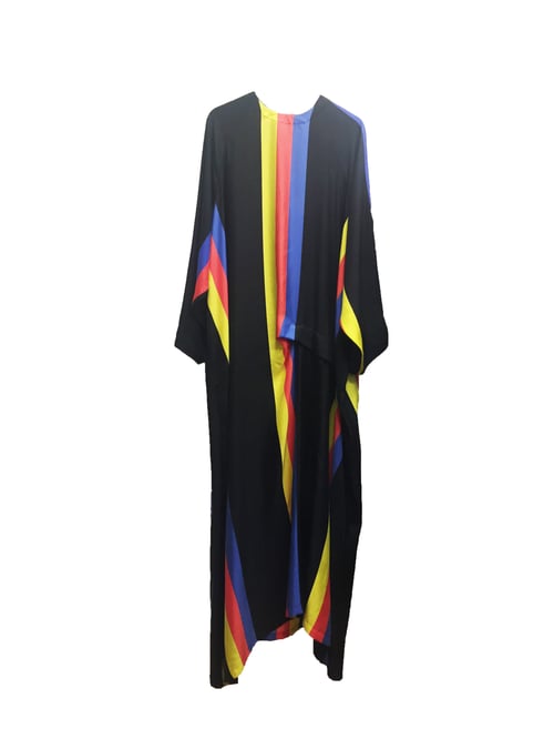 Image of Dress 1 Long - Silk - Primary colors