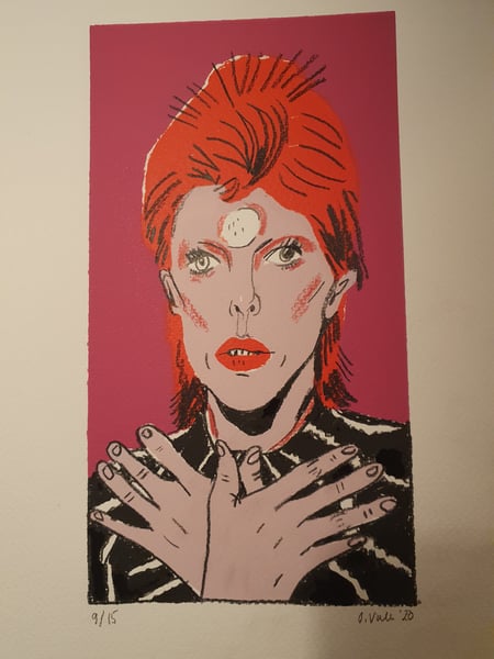 Image of ORIGINAL no.9 David Bowie