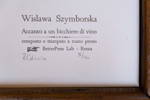 Ho inghiottito una stella - W.Szymborska