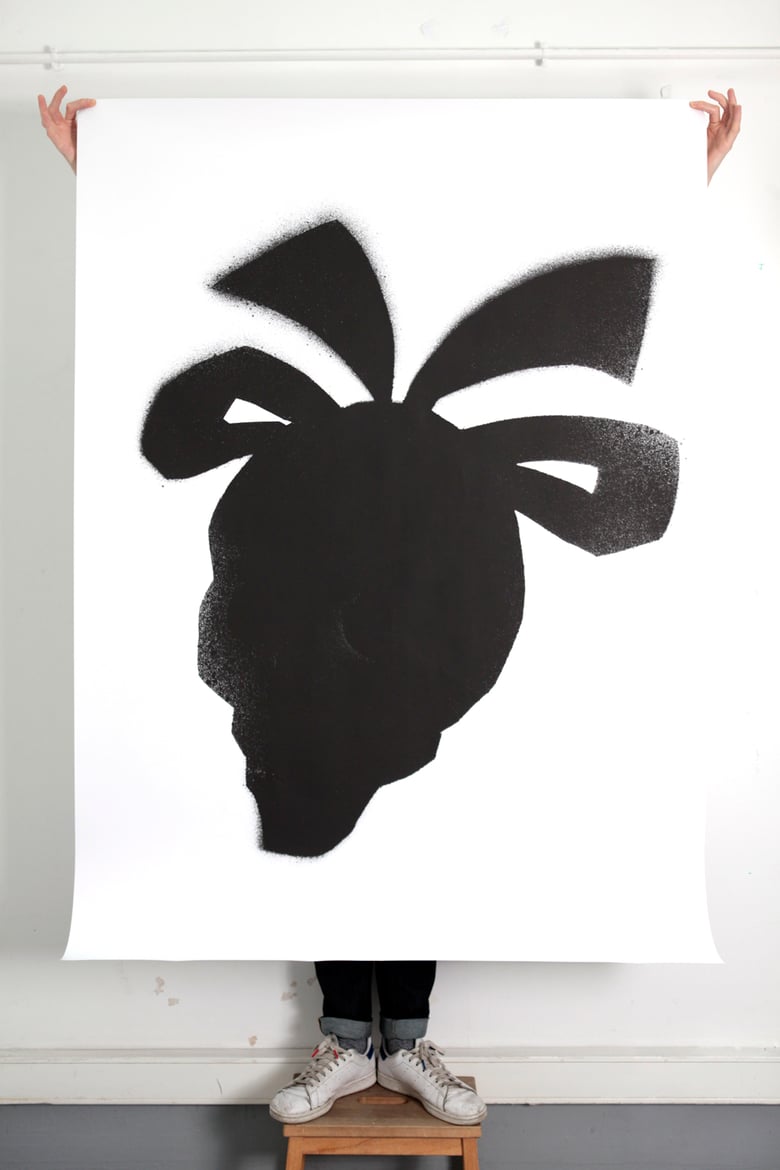 Image of Black stencil - poster #1