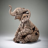 Image 2 of Edge Sculpture "Elephant Calf"